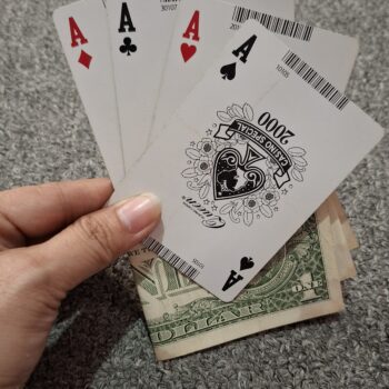 4 つのエースのトランプ