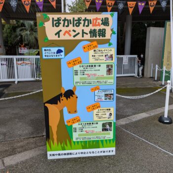 ぱかぱか広場のイベント情報